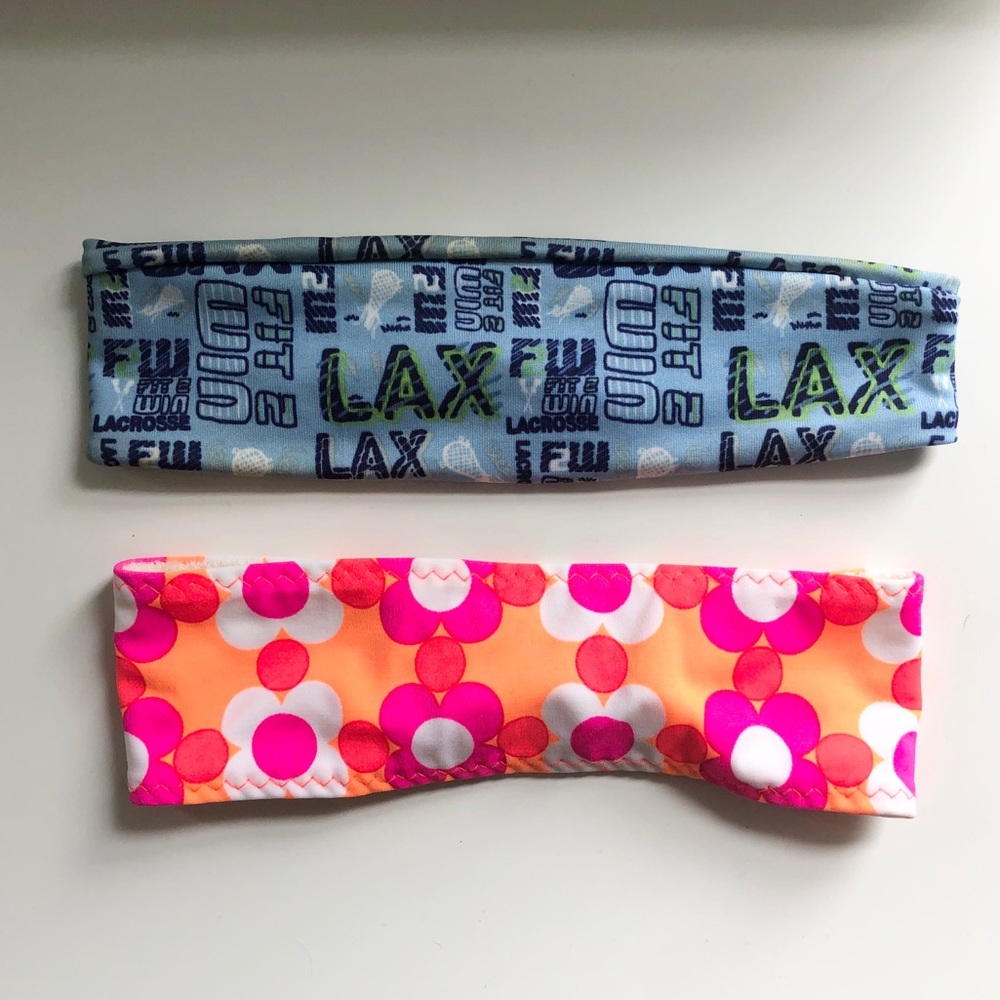 Set Of 2 Athletic Headbands